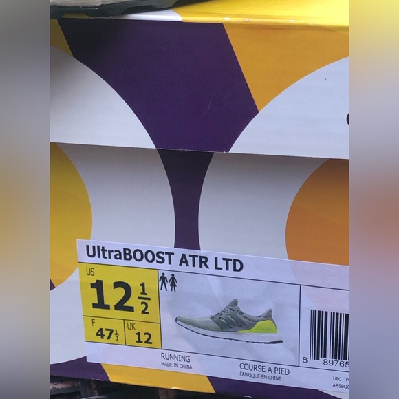 Adidas Ultra Boost 2.0 ATRLimited With Box Men’s Size 12 1/2 - Picture 12 of 16